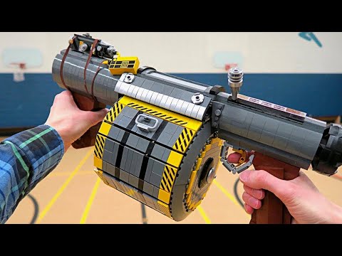 Видео: LEGO Оружие, От Которого Ты Офиеешь.