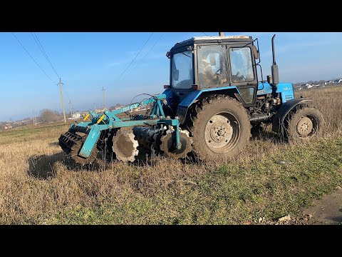 Видео: Дисковка МТЗ 1025.2/Будемо пробувати Шіфенгом переорати😀