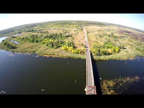 Видео: р. Ворскла и ее красоты, Змеиная гора, мост, дельта Ворсклы, р. Днепр.  4К