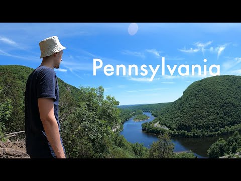 Видео: Один месяц в Пенсильвании | Походы|  Парки | Водопады