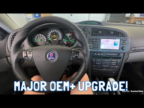 Видео: Обновление комбинации приборов NG 9-5 в моем Saab 9-3!