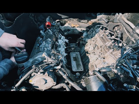 Видео: Серия 30, Mercedes Benz ML 164,ПОТЕК ТЕПЛООБМЕННИК! 3.0 дизель