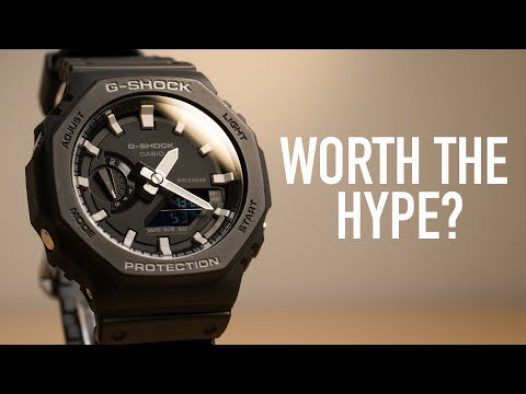 Видео: Я носил G-SHOCK CASIOAK целый месяц. Вот что я подумал (обзор G-SHOCK GA-2100-1AER)