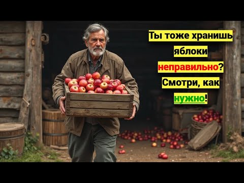 Видео: Как правильно хранить яблоки до весны — 95% делают одну ошибку!