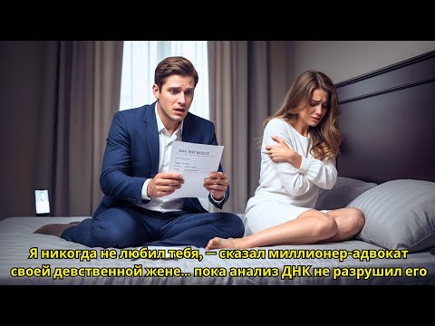 Видео: Миллионер заявил жене: «Я тебя не любил» — пока ДНК-тест не разрушил его мир.