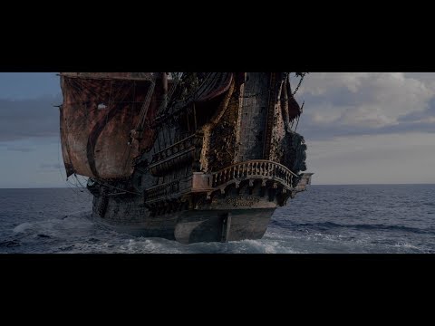 Видео: Джек Воробей на корабле "Месть Королевы Анны". Разговор Анжелики и Джека. HD