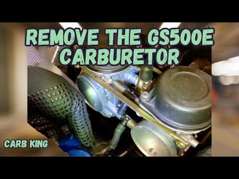 Видео: Вы уверены, что знаете, как снять карбюратор GS500E? Не пропускайте эти важные шаги!