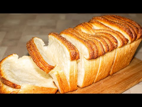 Видео: Сдобный БЕЛЫЙ ХЛЕБ Гармошка или Большая Плюшка для Всей Семьи 🍞 Сдобное тесто ✧ Ирина Кукинг