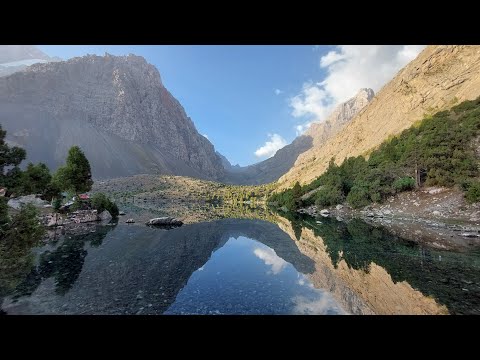 Видео: Кӯли  Аловуддин, Айнӣ,  Кӯҳҳои Фон, Тоҷикистон / Lake Alovuddin, Fann mountains, Ayni,  Tajikistan