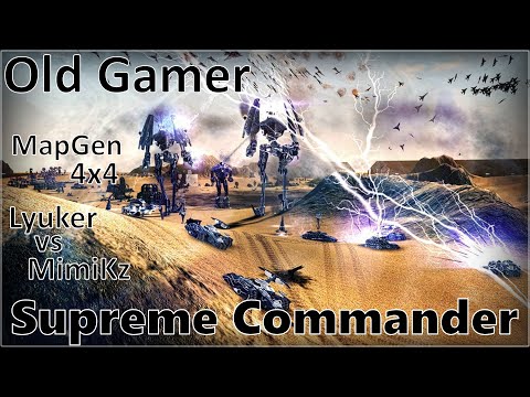 Видео: Lyuker vs MimiKz в Supreme Commander Forged Alliance (98)