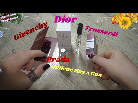 Видео: АРОМОзатест новинок 2023😍и не только🌹Prada/Givenchy/Trussardi/Dior/Juliette Has a Gun
