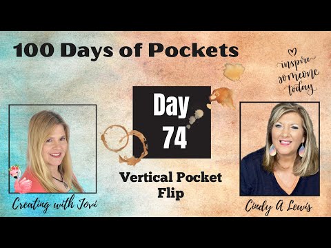 Видео: День 74 из 100 дней мусорных карманов для ежедневников! Вертикальный карманный переворот