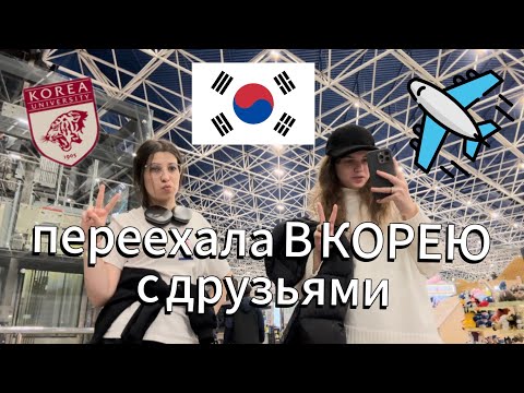 Видео: ПЕРЕЕЗД В КОРЕЮ С ДРУЗЬЯМИ🇰🇷❤️
