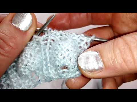 Видео: Узор ШИШЕЧКИ, спицы