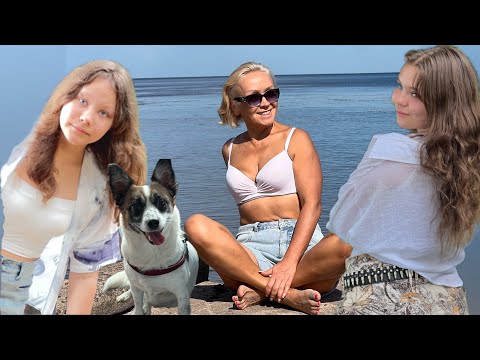 Видео: Мы снова на пляже! Последние тёплые деньки.