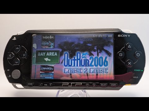 Видео: Sony PSP 1000 (Piano Black) №47 - Продано. Обзор лота (демонстрация работы)