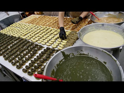 Видео: Раскупили моментально! Вкуснейшие масляные печенья – Популярный корейский десерт
