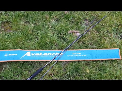 Видео: Спиннинг Zetrix Avalanche 752M (унцовка). Мини тест и первые впечатления !!!