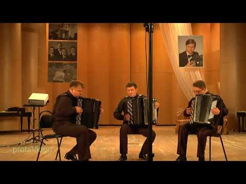 Видео: Владислав  Золотарев  Рондо Каприччиозо  Трио баянистов оркестра Осипова