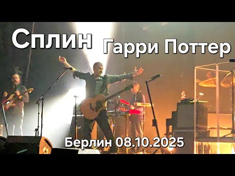 Видео: Сплин — Гарри Поттер | Концерт в Берлине 08.10.2025