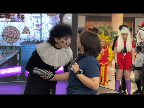 Видео: Фнаф, Рокси, Грегори, Сандроп, Марионетка, Той Чика(Командное дефиле)-ifuna's fifth birthday
