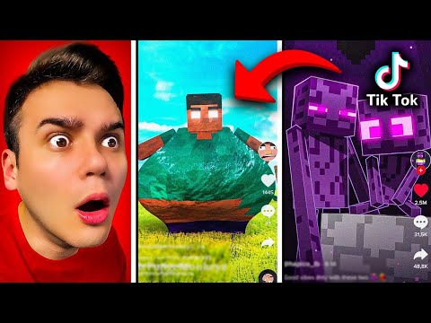 Видео: майнкрафт в тиктоке...