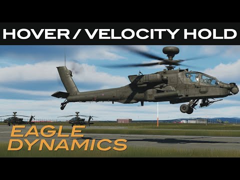 Видео: DCS: AH-64D | Режимы зависания и удержания скорости