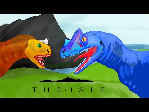 Видео: СТРИМ - The ISLE - сервер Age of Dino