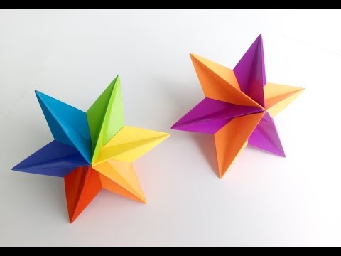 Видео: Звезда Доминанта оригами (Ekaterina Lukasheva), Dominanta Stars origami