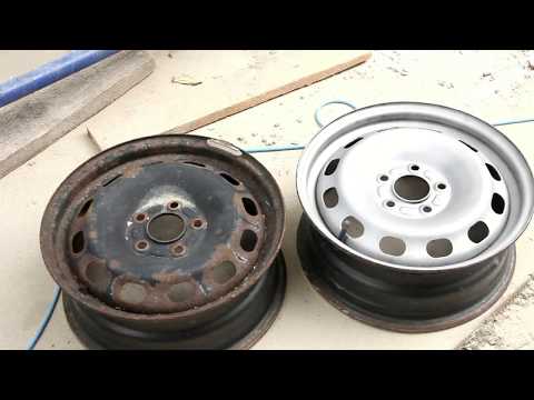 Видео: Пескоструйная очистка дисков