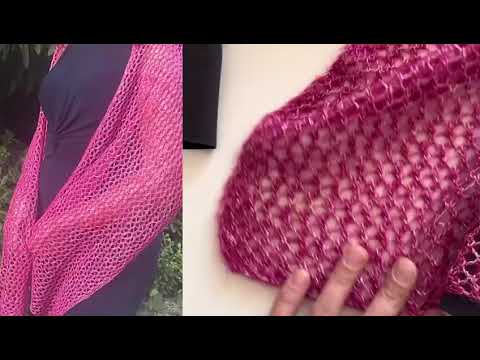 Видео: ШАРФ-ШАЛЬ СПИЦАМИ! МАСТЕР-КЛАСС!