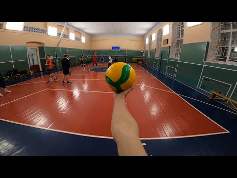 Видео: Волейбол от первого лица Александра | VOLLEYBALL FIRST PERSON | EPIC GAME | 47 episode | POV