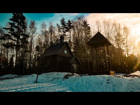 Видео: Митрополит Вениамин совершил освящение храма в мемориальном комплексе Хатынь