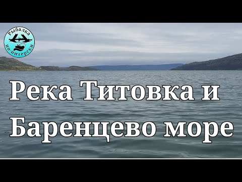 Видео: Река Титовка и Баренцево море.