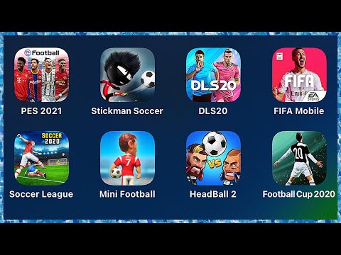 Видео: Stickman Soccer, DLS20, Dream League Soccer, FIFA Mobile, Soccer League, мини-футбол, Headball 2 ...