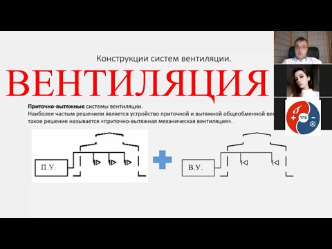 Видео: Основы теплогазоснабжения и вентиляции. Лекция 7. П2. 19 октября 2020 года.