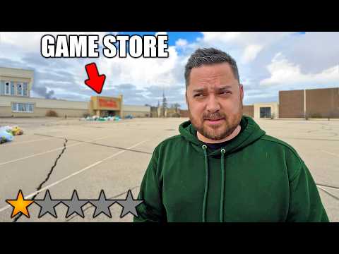 Видео: Нашел худший магазин игр. В заброшенном торговом центре.