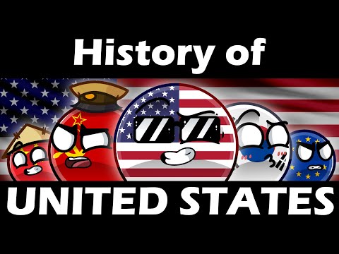 Видео: CountryBalls — История Соединённых Штатов (ПОЛНАЯ)