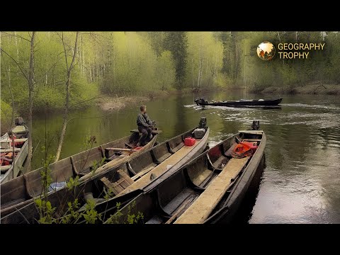 Видео: УПАЛА ВОДА. ЗАСТРЯЛИ НА ПЯТИ ЛОДКАХ В ТАЙГЕ