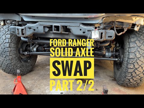 Видео: Как заменить неразрезной мост в вашем грузовике. Часть 2/2 (Ford Ranger 2002 года)