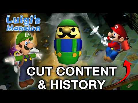 Видео: Особняк Луиджи: вырезанный контент и история [Часть 2]