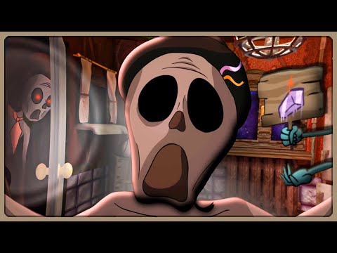 Видео: ВТОРАЯ НОЧЬ - ДРОВОСЕК ФЕРД ВЫШЕЛ НА ОХОТУ! ✅ Весёлый Зайчик (Funny Bunny) #2