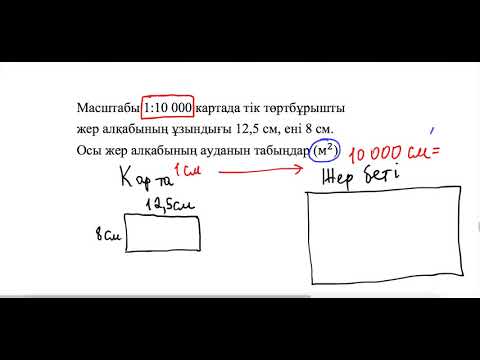 Видео: МАСШТАБқа арналған есеп