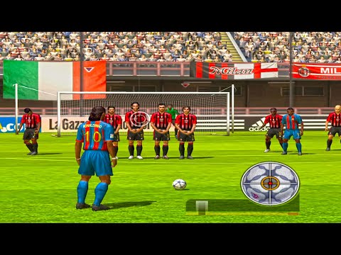 Видео: RONALDINHO Штрафные удары от FIFA 2000 до 2015