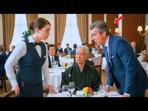 Видео: Никто не говорил по-японски, миллиардер был в ярости — пока официантка не ответила безупречно.