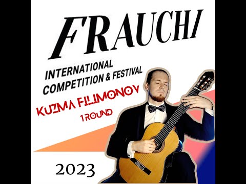 Видео: VIII Международный конкурс им. А. Фраучи 2023. Филимонов Кузьма. I (отборочный) тур.