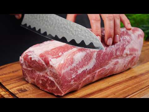 Видео: НЕЖНЕЙШАЯ Cвинина за считанные минуты! Китайский секрет 💯