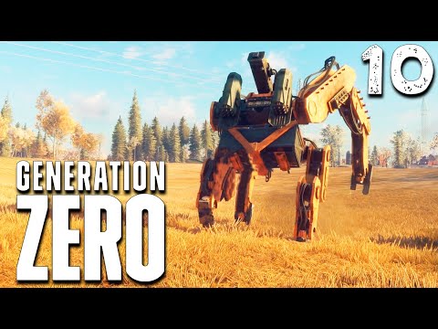 Видео: ЧЕЛОВЕК ПРОТИВ КОМБАЙНА (10) ► Generation Zero