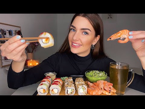 Видео: ДО/ПОСЛЕ. ПОХУДЕЛА НА 20 КГ. 36 ЧАСОВ ГОЛОДОМ 😱 | МУКБАНГ суши роллы креветки MUKBANG sushi rolls