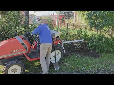 Видео: 🚜 Кубота і коріння кущів - це легко. #bazotto 
